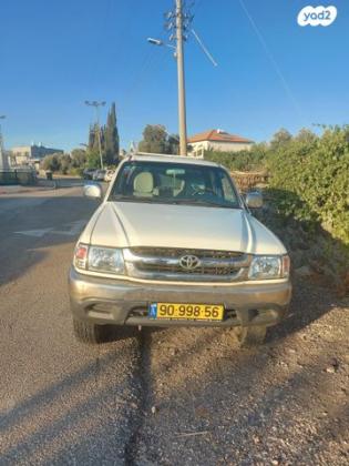טויוטה היילקס 2X4 SR דאבל קבינה אוט' דיזל 2.5 (102 כ''ס) דיזל 2005 למכירה בטבריה