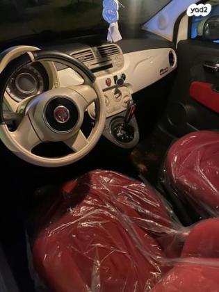 פיאט 500 Pop אוט' 1.2 (69 כ"ס) [2009-2014] בנזין 2011 למכירה בנתניה