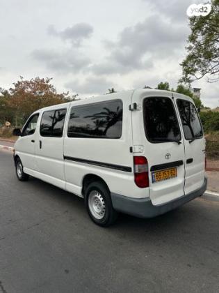 טויוטה הייאס ארוך STD אוט' דיזל 2.5 (102 כ''ס) דיזל 2007 למכירה בחולון