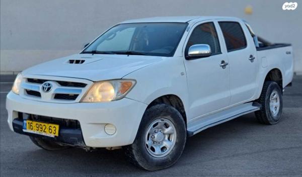 טויוטה היילקס ויגו 4X4 4X4 דאבל קבינה ידני דיזל 2.5 (120 כ''ס) דיזל 2007 למכירה באבן יהודה