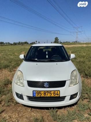 סוזוקי סוויפט GLX אוט' 1.5 (101 כ''ס) בנזין 2008 למכירה בפתח תקווה