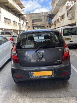 יונדאי i10 GL אוט' 1.2 (87 כ"ס) בנזין 2013 למכירה בתל אביב יפו