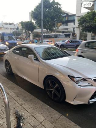 לקסוס RC RC200T Luxury קופה אוט' 2.0 (245 כ"ס) בנזין 2017 למכירה בתל אביב יפו