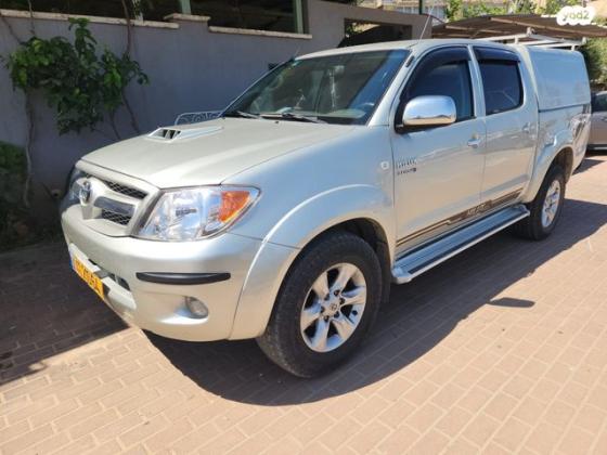 טויוטה היילקס ויגו 4X4 4X4 דאבל קבינה אוט' דיזל 3.0 (171 כ''ס) דיזל 2008 למכירה בג'לג'וליה