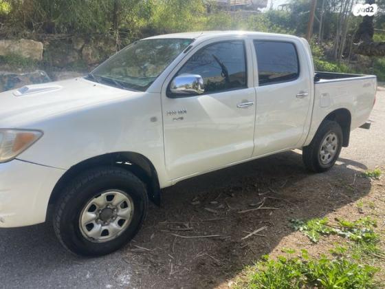 טויוטה היילקס ויגו 4X4 4X4 דאבל קבינה ידני דיזל 2.5 (120 כ''ס) דיזל 2008 למכירה בזרזיר