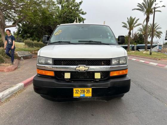 שברולט סוואנה ארוך אוט' דיזל + חלונות 6.6 (240 כ''ס) דיזל 2016 למכירה בחולון