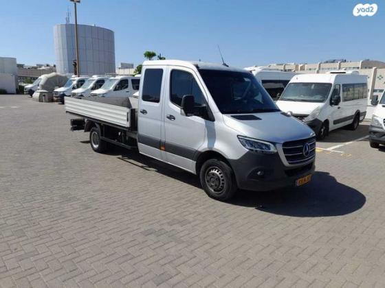 מרצדס ספרינטר מסחרי 519 החדש תא כפול L3ארוך אוט' דיזל 5ט' 3.0(190כ''ס) דיזל 2020 למכירה בראש העין