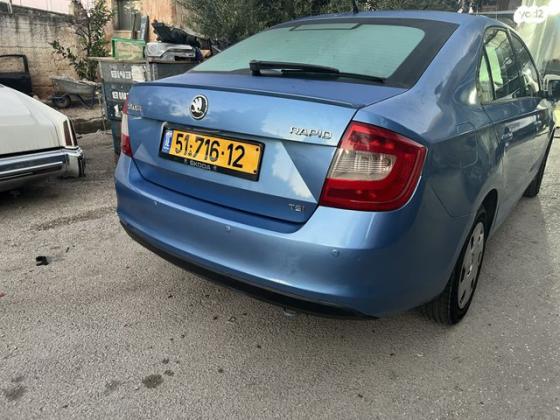 סקודה ראפיד Ambition אוט' 1.4 (122 כ"ס) בנזין 2013 למכירה בירושלים