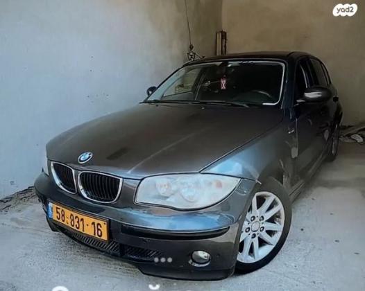 ב.מ.וו סדרה 1 118I אוט' 5 דל' 2.0 (136 כ''ס) בנזין 2007 למכירה בנצרת