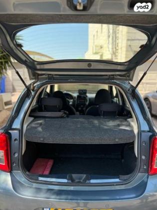 ניסאן מיקרה Visia אוט' 1.2 (80 כ''ס) בנזין 2015 למכירה במודיעין מכבים רעות