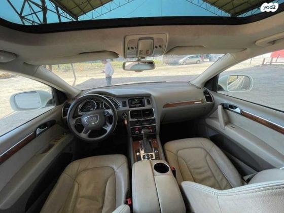 אאודי Q7 4X4 Executive אוט' דיזל 7 מק' 3.0 (245 כ''ס) דיזל 2014 למכירה באשדות יעקב איחוד