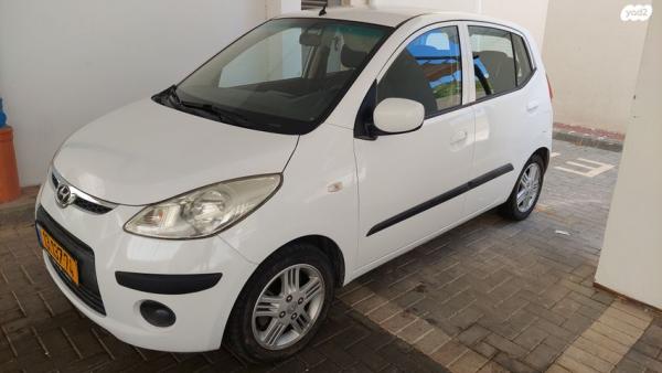 יונדאי i10 GL ידני 1.1 (69 כ''ס) בנזין 2010 למכירה בחיפה
