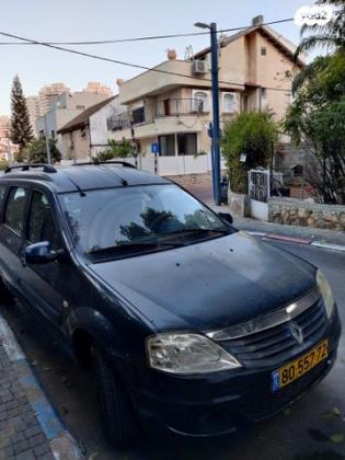 רנו לוגאן MCV E2 אוט' 1.6 (110 כ''ס) בנזין 2010 למכירה בגבעת שמואל