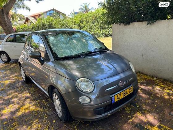 פיאט 500 Pop אוט' 1.2 (69 כ"ס) [2009-2014] בנזין 2012 למכירה בהרצליה