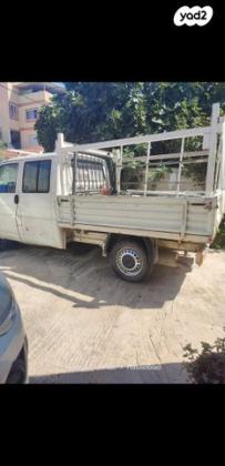 פולקסווגן טרנספורטר טנדר דאבל קבינה ידני דיזל 2.5 (102 כ"ס) דיזל 2003 למכירה בבסמת טבעון