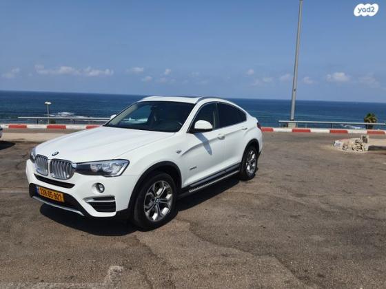 ב.מ.וו X4 4X4 XDRIVE20I Sport אוט' 2.0 (184 כ''ס) בנזין 2018 למכירה בתל אביב יפו