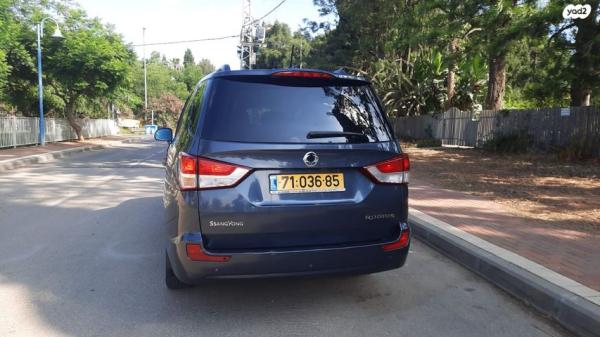 סאנגיונג רודיוס DLX אוט' דיזל 7 מק' 2.2 (178 כ"ס) דיזל 2017 למכירה בפרדס חנה כרכור