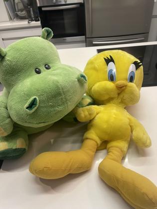 2 בובות גדולות טוויטי בצבע