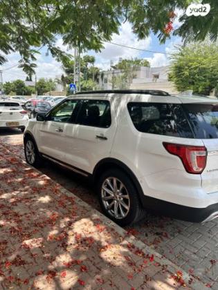 פורד אקספלורר 4X4 Limited Premium אוט' 7 מק' 3.5 (290 כ''ס) בנזין 2017 למכירה ברמת השרון