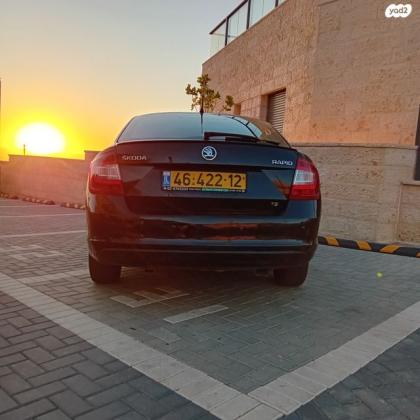 סקודה ראפיד Ambition אוט' 1.4 (122 כ"ס) בנזין 2013 למכירה במעלה אדומים