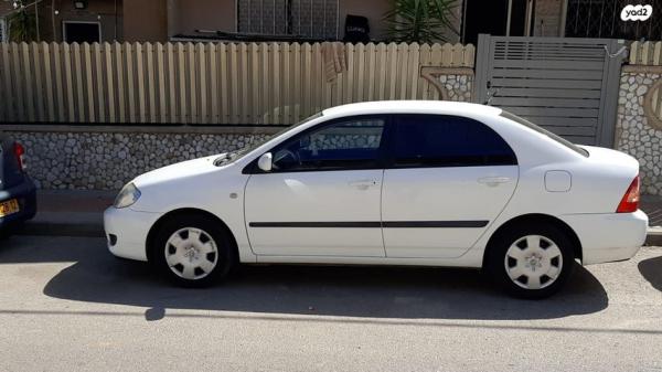 טויוטה קורולה Sun אוט' 1.6 (110 כ''ס) בנזין 2006 למכירה בבאר שבע