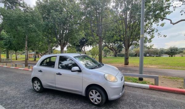 ניסאן מיקרה Visia אוט' 1.2 (80 כ''ס) בנזין 2012 למכירה ברמת גן