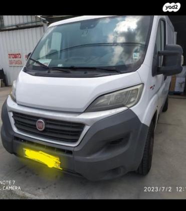 פיאט דוקאטו קצר/בינוני קצר/נמוך ידני דיזל 3 מק' 2.3 (130 כ"ס) דיזל 2018 למכירה בצור יצחק