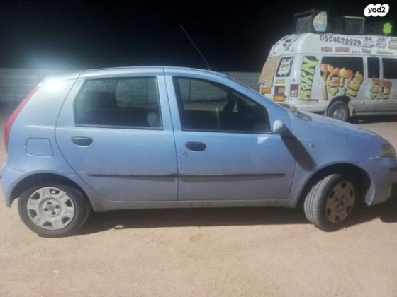 פיאט פונטו ספייס (דור II) Active אוט' 1.2 (60 כ''ס) בנזין 2004 למכירה בבית שאן