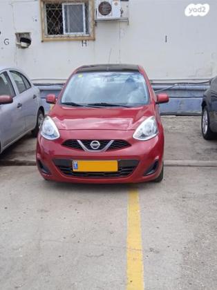 ניסאן מיקרה Visia אוט' 1.2 (80 כ''ס) בנזין 2018 למכירה ברמת גן