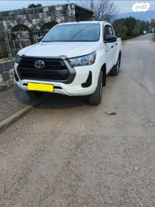 טויוטה היילקס 4X4 4X4 Active דאבל קבינה ידני דיזל 2.4 (150 כ''ס) דיזל 2021 למכירה בטבריה