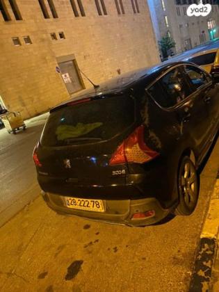 פיג'ו 3008 Premium PK אוט' 1.6 (156 כ''ס) בנזין 2011 למכירה בירושלים