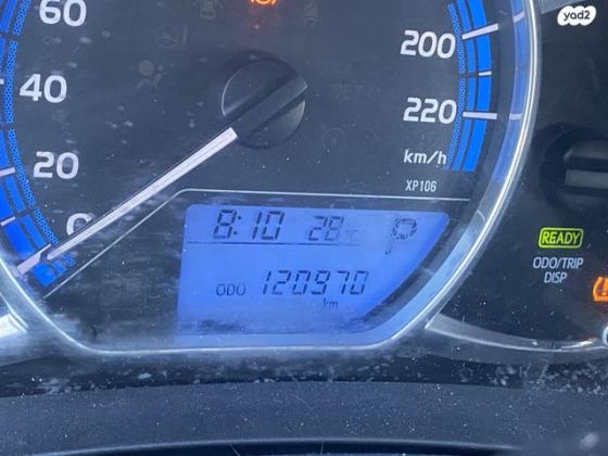 טויוטה יאריס הייבריד Hybrid אוט' 1.5 (74 כ''ס) בנזין 2016 למכירה בראש העין