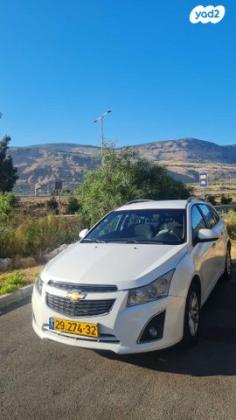 שברולט קרוז LT Platinum Turbo סטיישן אוט' 1.4 (140 כ"ס) בנזין 2014 למכירה בכרמיאל