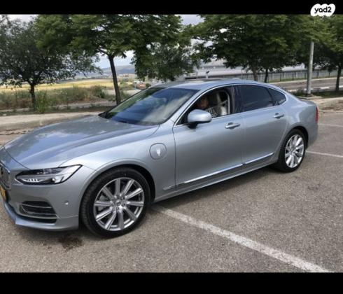 וולוו S90 4X4 T8 Inscription הייבריד אוט' 2.0 (390 כ''ס) היברידי חשמל / בנזין 2019 למכירה בעפולה