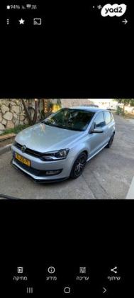 פולקסווגן פולו Comfortline אוט' 5 דל' 1.2 (105 כ''ס) בנזין 2010 למכירה בעפולה