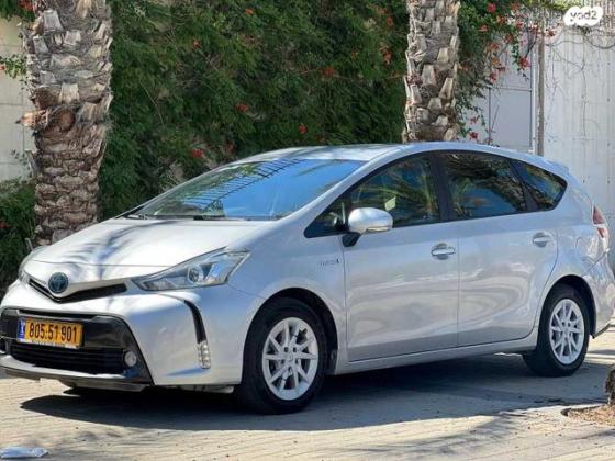 טויוטה פריוס פלוס הייבריד Active אוט' 1.8 (99 כ''ס) בנזין 2019 למכירה בחולון