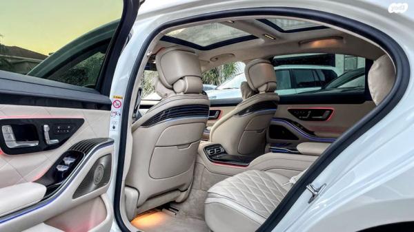 מרצדס S-Class 4X4 S580E 4MATIC Plat Plus AMG אוט' 3.0 (367 כ''ס) היברידי חשמל / בנזין 2023 למכירה בעפולה