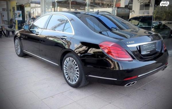 מרצדס S-Class S600 Vision אוט' 6.0 (530 כ''ס) בנזין 2016 למכירה בהרצליה