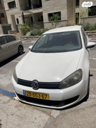 פולקסווגן גולף Trendline ידני 5 דל' 1.6 (102 כ"ס) בנזין 2009 למכירה בירושלים
