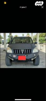 טויוטה לנד קרוזר ארוך 4X4 Luxury אוט' דיזל 8 מק' 3.0 (173 כ''ס) דיזל 2008 למכירה ביאנוח ג'ת