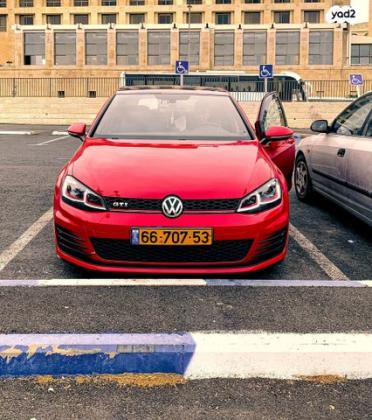 פולקסווגן גולף GTI אוט' 5 דל' 2.0 (220 כ''ס) בנזין 2014 למכירה בירושלים