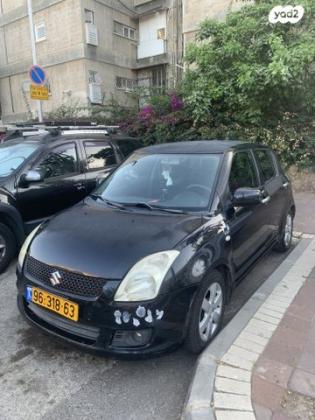 סוזוקי סוויפט GLX אוט' 1.5 (101 כ''ס) בנזין 2008 למכירה בחולון