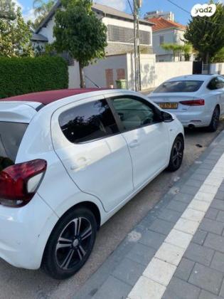 פיג'ו 108 Top Active רובוטית 1.0 (69 כ''ס) בנזין 2015 למכירה בתל אביב יפו