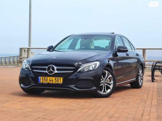 מרצדס C-Class C350E Luxury Line Plus הייבריד אוט' 2.0 (211 כ''ס) היברידי חשמל / בנזין 2018 למכירה בחיפה