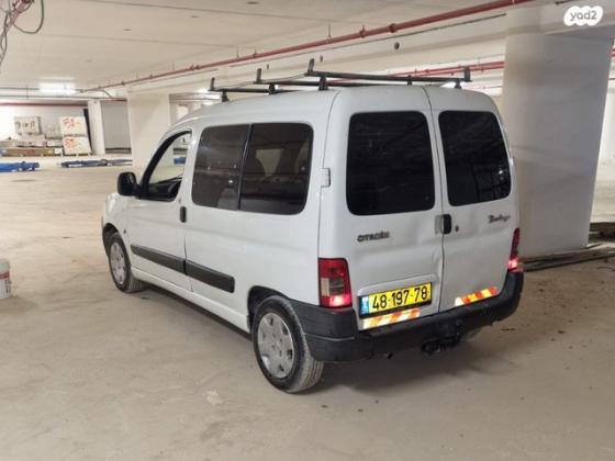 סיטרואן ברלינגו דור 1 (עד 2012) XN ידני דיזל 5 מק' 3 דל' 1.6 (75 כ"ס) [מתיחת פנים] דיזל 2011 למכירה בנירית