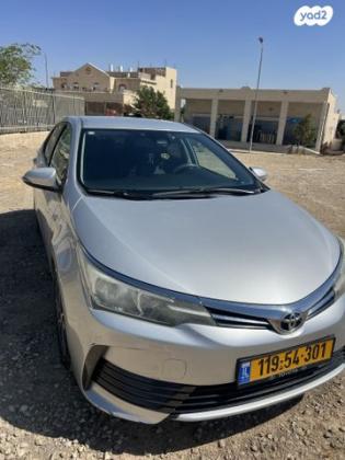 טויוטה קורולה Sun אוט' 1.6 (132 כ"ס) בנזין 2018 למכירה בערערה בנגב