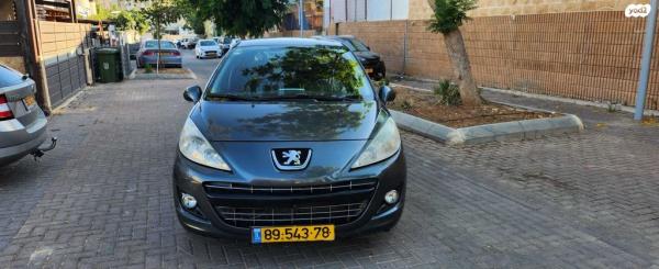 פיג'ו 207 Active אוט' 1.6 (120 כ"ס) בנזין 2012 למכירה בשדרות