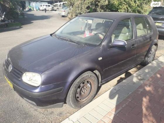 פולקסווגן גולף Comfortline אוט' 5 דל' 2.0 (115 כ''ס) בנזין 2001 למכירה בראשון לציון