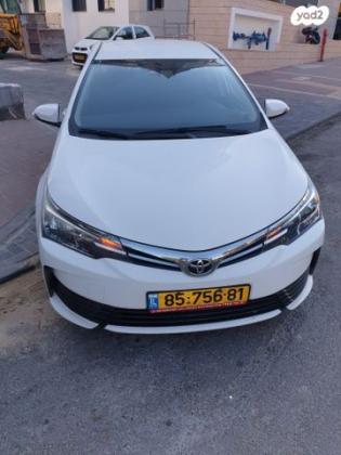 טויוטה קורולה Sun אוט' 1.6 (132 כ"ס) בנזין 2016 למכירה בנתיבות