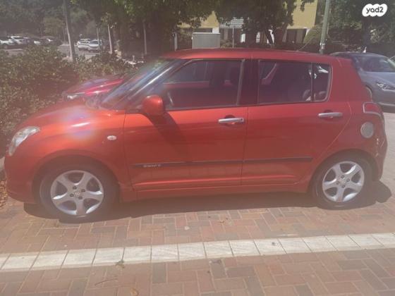 סוזוקי סוויפט GLX אוט' 1.5 (101 כ''ס) בנזין 2008 למכירה בתל אביב יפו